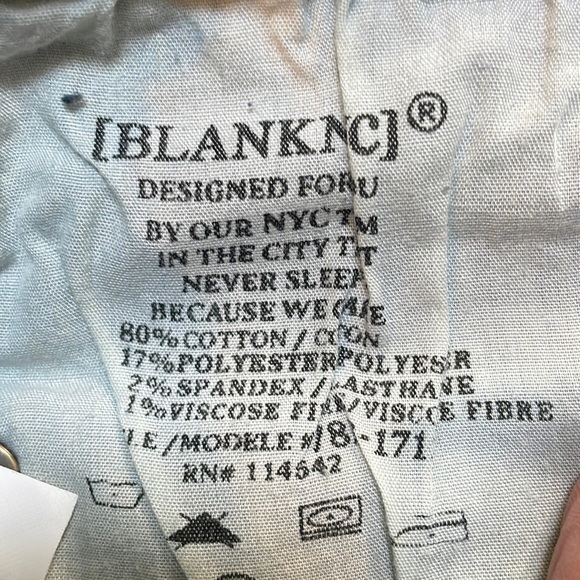 Blank NYC Skinny Classique Split Hem Two Tone Jean - Picture 9 of 13